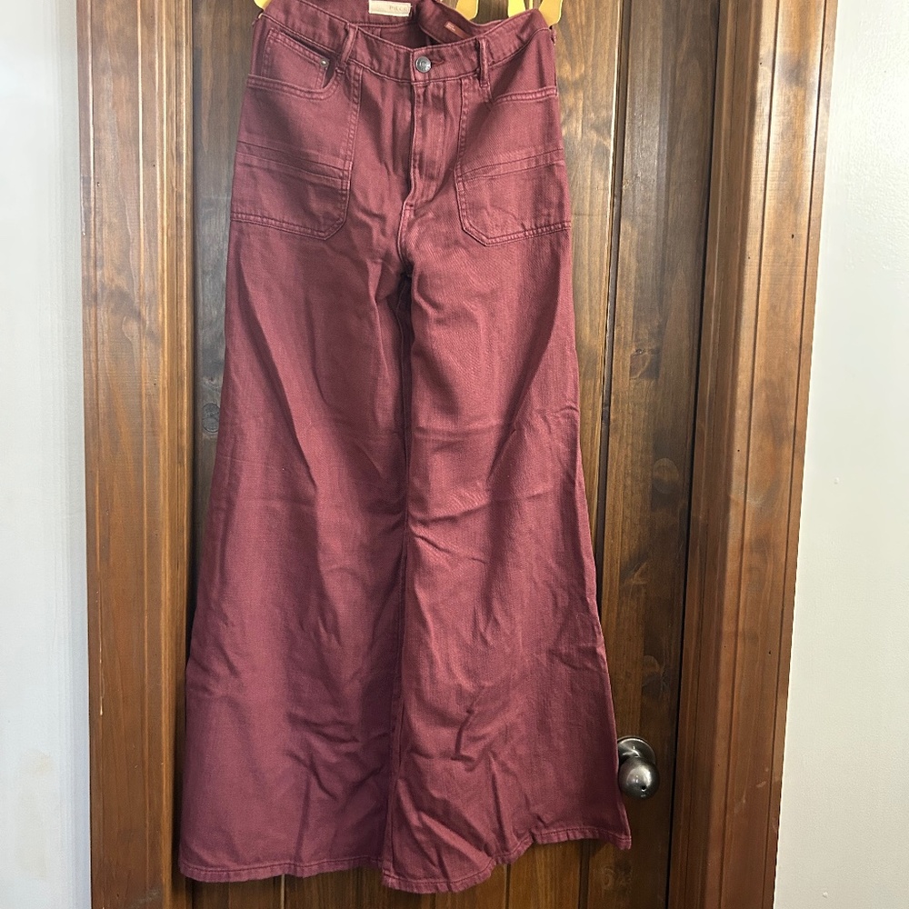 Pilcro Wide Leg pants 27P NWOT
